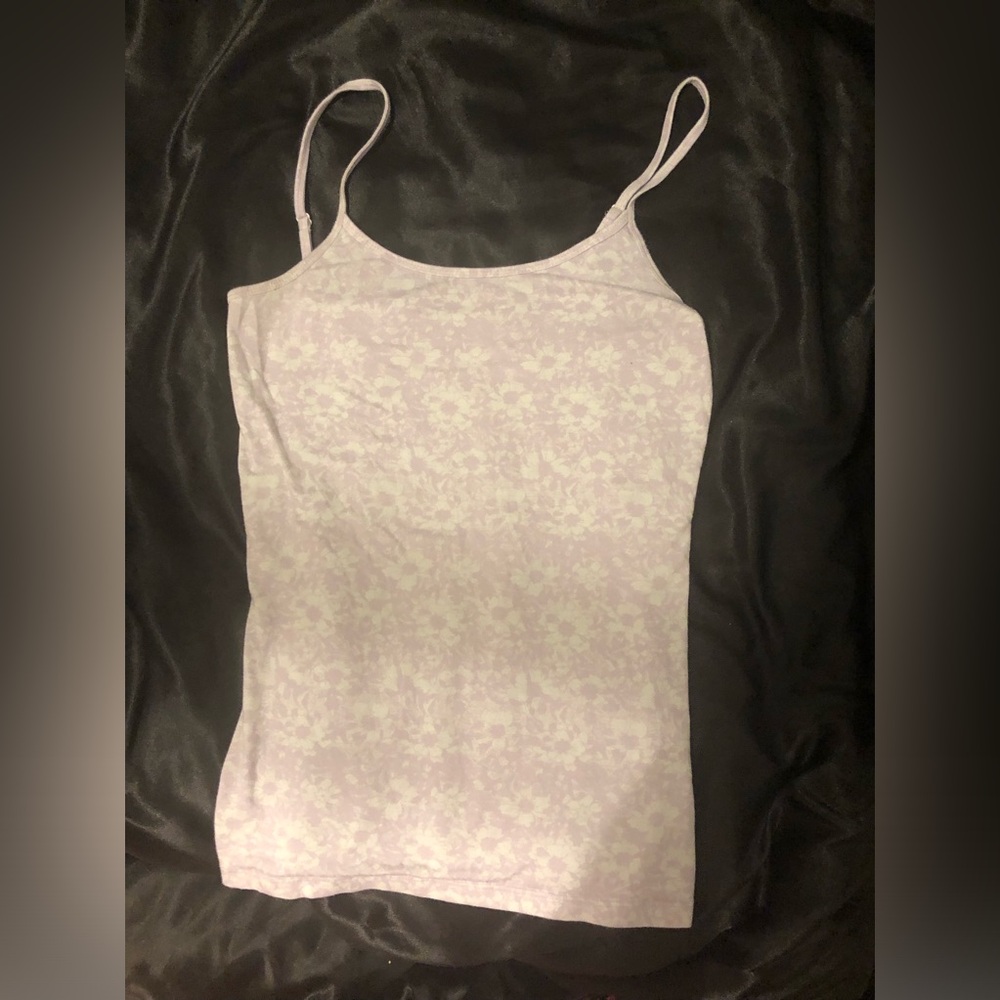 Floral purple woman’s cami